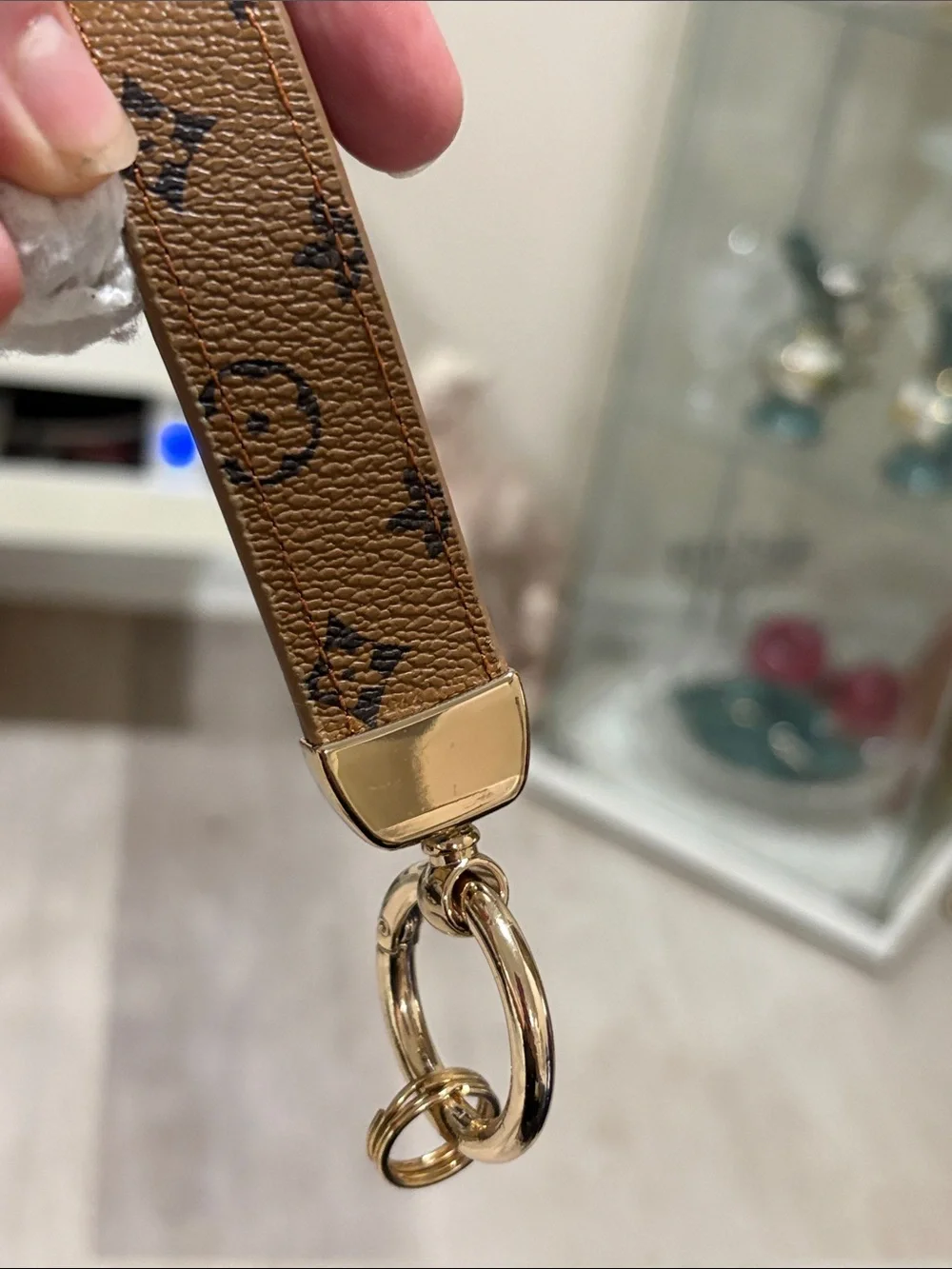 Louis Vuitton Dragonne Keyholder new